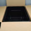 IRIS USA File Box, Plastic File Organizer with Lids for Letter/Legal File, Portable Document Box For Moving, Storage Bin with Durable and Secure Lid, Stackable Nestable BPA-Free, Black 35 Qt. 4 Pack