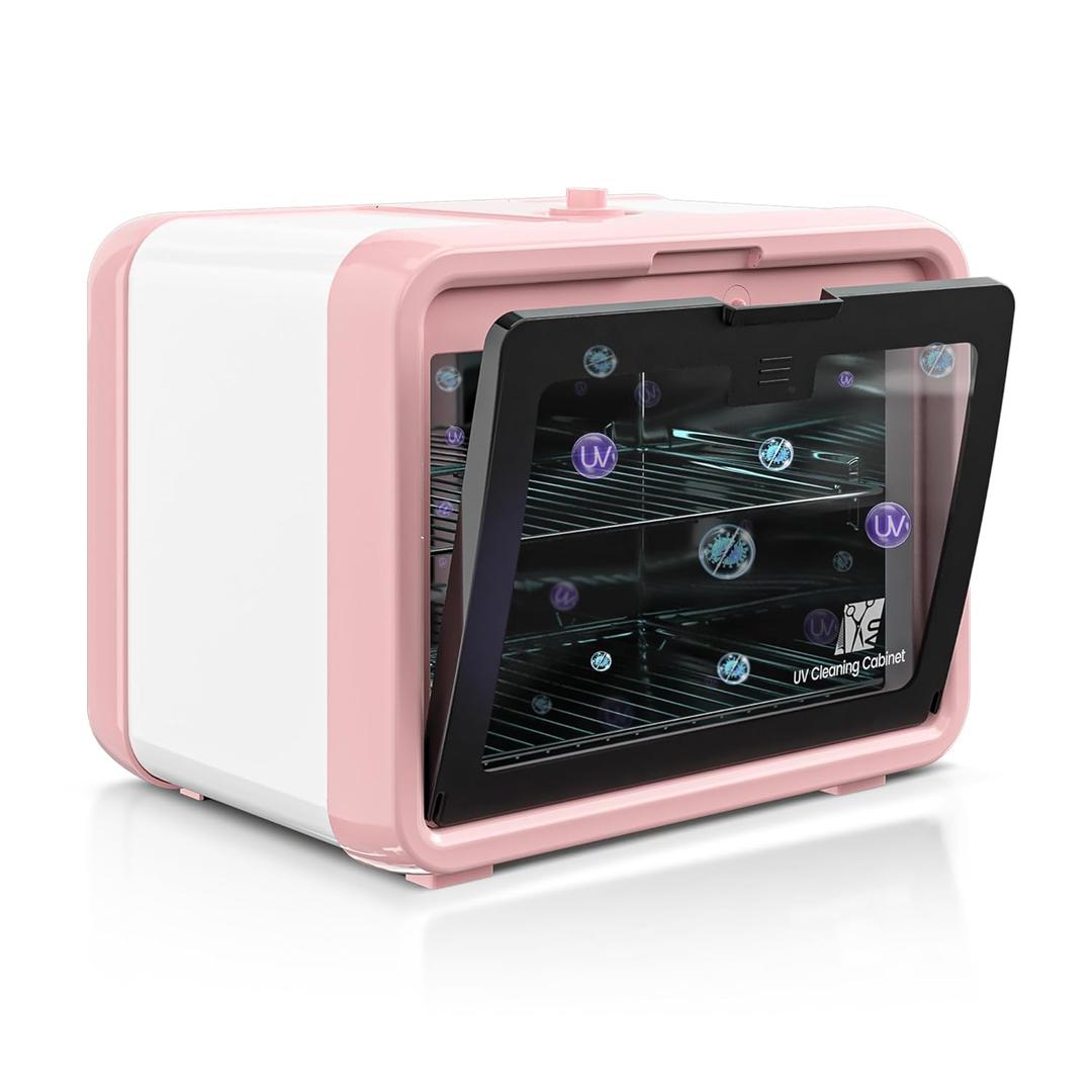 UV Light Care Box, 10L Large Capacity, Professional Tool Cleaning, 30 Min Timer, UV Light Cleaning Cabinet for Esthetician,Manicurist,Spa,Tattoo,Barber,Salon