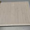 Reversible Bamboo Pastry Board, Large Bamboo Wooden Cutting Board with Counter Edge Reversible Pastry Board for Kitchen Chopping Board Butcher Block with Lip for Counter Table Top, 21.7"L x 15.8"W