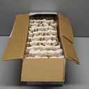 400PCS Pre Rolled Gold Plastic Silverware Sets - Heavy Duty Fancy Gold Cutlery - Include 100 Pack Wrapped Disposable Utensils with Napkins for Parties, Dinners & Weddings