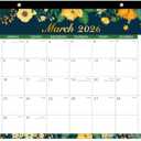 2026 Desk Calendar - Desk Calendar 2026, 12" x 17", March 2026 - December 2026, 2026 Calendars Planner with Large Ruled Blocks