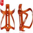 CNC Bike Water Bottle Holder, Aluminum Bike Water Bottle Cage for Road Bike/Mountain Bike, Orange
