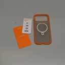 TORRAS Ostand Q3 Air for iPhone 17 Pro Max Case with 360 Magnetic Stand, Fit for MagSafe, Mil-Grade Drop Tested, Camera Control Button, Shockproof Phone Case for iPhone 17 Pro Max 6.9", Horizon Orange