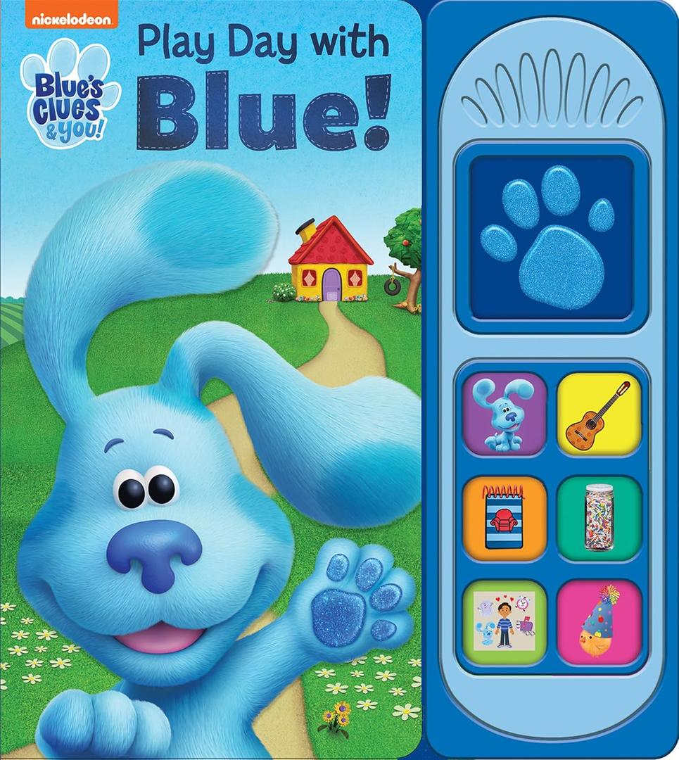 Nickelodeon Blue's Clues & You! - Play Day with Blue! Sound Book - PI Kids (Play-A-Sound)