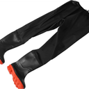 Men's Waterproof Fishing Waders Pants Heavy Duty PVC Rain Gear Anti-Skid Design for Fishing Hunting and Outdoor Activities, 47
