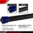 JFIT Weighted Workout Bar with Rubber Padding
