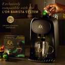 L'OR Coffee Pods, 10 Count Provocateur Medium Roast Blend, Single-Serve Aluminum Coffee Capsules Compatible with the L'OR BARISTA System, 10 count (Pack of 1) (EXP 03/30/27)