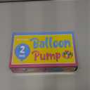 Balloon Pump Hand Held, Inflator Air Pump for Balloons - 2Way Dual Action, 2Pack