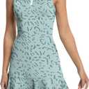 Tennis Dress for Women Golf Dresses with Shorts Inner Pocket Sleeveless Zip Up Stand Collar Workout Athletic Dresses, XS