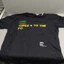 Old School Rap Hip HOP Merch One Two Three Quote 90's T-Shirt 2XL