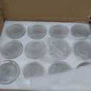 TBWIND 12pcs Glass Cylinder Vases for Centerpieces, 6 Inch Clear Flower Vases for Wedding Decorations and Indoor Home Decor, Hurricane Candle Holder for Table Shelf, Party