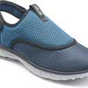 BASS OUTDOOR Men's Hex Action Hiking Shoes  Traction Sole Slip-ons (11.5, Majorica Bl)