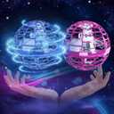 Upgraded 2025 Flying Orb Ball 2PCS Hover Orb Hand Drone Kids Galaxy Boomerang Ball Cosmic Spinner Globe Magic Flying Spinner Floating Balls Indoor Outdoor Cool Toys Gifts for Kids Ages 6+ Boys Girls