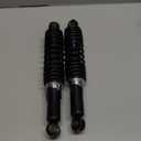 320mm 12.5 Pair Motorcycle Rear Shock Absorbers Replacement for Suzuki Yamaha Honda XL 883 1200 (Black)