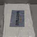 Smiry Rectangle Picnic Table Cloth, Waterproof Elastic Fitted Tablecloths for 8 Foot Tables, Washable Polyester Table Cover for Camping, Indoor and Outdoor (White, 36"x96")