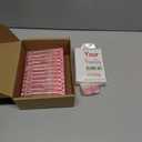 Shappy 48 Set Valentines Day Bubble Wands Gifts Heart Party Favors Bulk Mini Heart Bubble Wand Valentine's Greeting Exchange Gifts Valentines Day Party Favors Bulk for School Classroom Prizes