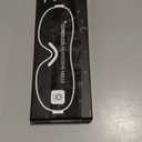 Silk Cordless Heated Eye Mask for Dry Eyes with Washable Cover, Warm Eye Compress to Unclog Glands Heating Pad for Women Men Relieve Blepharitis Chalazion MGD Syndrome Stye Eye Treatment, Black