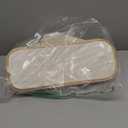 StorageWorks Toilet Paper Storage Baskets with Dual Flip Lids, Toilet Paper Organizer for Bathroom, Toilet Paper Container with Side Pocket, Holds 9 Mega or 12 Regular Rolls, Medium, Beige