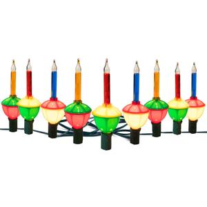 Brightown Christmas Bubble String Lights, Multicolor, 9 Lights