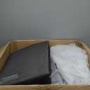 Yaheetech 28-inch Entryway Ottoman Bench with Storage, Multipurpose Foot Rest Sofa Stool in Dark Grey