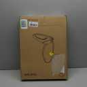 Bidet Toilet Seat for Elongated Toilet, Dual Nozzle Self-Cleaning PP Bidet Attachment, Non-Electric Feminine Hygiene Toilet Seat Cover for Women, Easy Install, White, 19 Inch