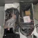 QiMH Table Lamp for Living Room, Farmhouse Lamps Set of 2 with USB A+C and Nightlight, 26" Rustic Bedside Lamps with 3-Way Dimmable Touch Control, Nightstand Lamp for Bedroom Decor, Black