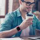 Silicone Braided Weave Bands Compatible with Apple Watch 38mm 40mm 41mm 42mm 44mm 46mm 45mm 49mm, Replacement Sport Breathable Strap for iWatch Series 10/9/8/7/6/5/4/3/2/1 Ultra SE Women Men, Hot Pink