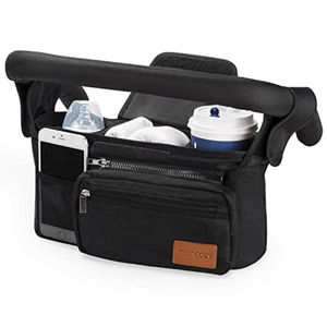 Momcozy Universal Stroller Organizer with Insulated Cup Holder Detachable Phone Bag & Shoulder Strap, Fits for Stroller like Uppababy, Baby Jogger, Britax, BOB, Umbrella and Pet Stroller Momcozy Universal Stroller Organizer with Insulated Cup Holder Detachable Phone Bag & Shoulder Strap, Fits for Stroller like Uppababy, Baby Jogger, Britax, BOB, Umbrella and Pet Stroller