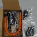 Flexible Drill Bit Extension Kit, 17Pcs with 360 Rotatable Socket Adapters (1/2" 3/8" 1/4"), 105 & 90 Right Angle Attachments, Screwdriver Bits & Bendable Extension