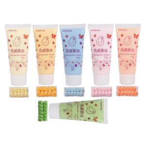 6 Colors (50ml Each) Cream Glue for DIY Crafts, 6 Pcs Decoden Cream DIY Phone Case Kit with 6 Plastic Decorating Mouth, Perfect for Handmade Crafts and Decorations (6 Colors)