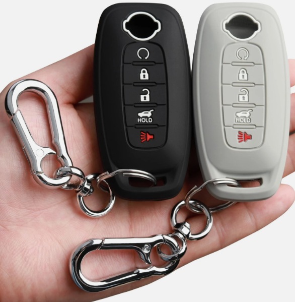 Key Fob Cover for 2023-2026 Nissan Rogue, Pathfinder, Sentra - 2-Pack