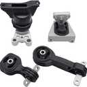 Engine Mount Transmission Mount for 2006 2007 2008 2009 2010 2011 Honda Civic 1.8L A4530 A4534 A4543 A4546, Set of 4