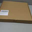 Blorple 16inch/ 40cm Wall Clock for Bedroom Living Room Battery Operated Metal Decorative Analog Silent Analog Non Ticking Clocks Room Wall Decor (Wooden Roman Numerals, 16 inches)