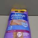 Always Discreet, Incontinence & Postpartum Underwear for Women, Maximum, Large, 28 Count
