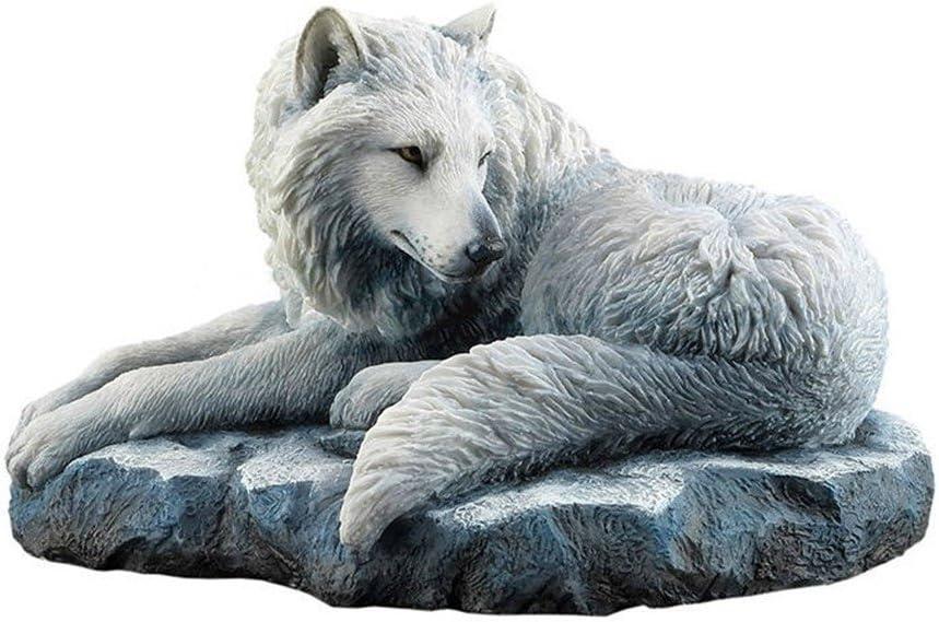 Arctic Wolf Guardian of The North Lisa Parker Figurine 7.75" H