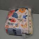 Floral 2x6 Area Rug Machine Washable Soft Print Boho Carpet Non Slip Doormat Low Pile Flower Area Rugs for Living Room Bedroom Nursery Kitchen Dining Room Indoor-Pink