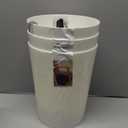 Lysam Bathroom Trash Can, 3 Pack  Small Trash Can with Trash Bags, Bathroom Garbage Can, Plastic Trash Bin