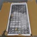 QEEIG Bathroom Shelves Over Toilet  Wall Mounted Floating Shelves Toilet Paper Storage Small Farmhouse Decor Shelf 16 inch Set of 3, Grey (019GY3)