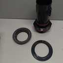 KOHLER 3" Toilet Flush Valve Kit, Black, Compatible with Kohler Wellworth toilets, 3" Canister with a 3" Outlet, GENUINE PART 1069722