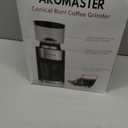 Conical Burr Coffee Grinder,3-Ear Portafilter Holder