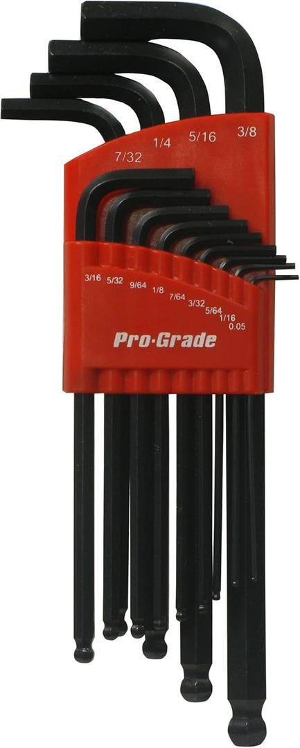 13 PC. SAE LONG ARM BALL END HEX KEY SET