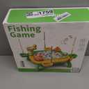 Magnetic Fishing Game for Kids Toddlers Ages 1-3 3-5 5-7, Fish Toy Board Game for Toddlers 1 2 3 4 5 6 7 8 Years Old, Fishing Table Toys Birthday Gifts