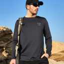 NORTHYARD Men's Hiking Graphic Shirts Long Sleeve UPF 50+ Fishing T-Shirt (XXL)