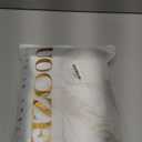 UOOZEE Womens Button Down Shirt Casual 3/4 Sleeve Loose Fit Collared Work Blouse Tops (Large, White)