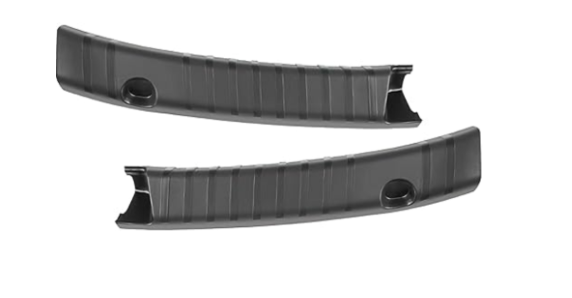 Car Rear Trunk Edge Protector, Black