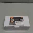 BESTTEN Keyed Entry Door Knob with Lock, Interior and Exterior Door Lock, Standard Ball, Satin Nickel