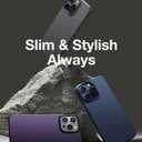 TORRAS Slim Fit Designed for iPhone 15 Pro Max Case 6.7 inch, Ultra-Thin 15 Pro Max Case 2023, Lightweight Hard PC Cover Phone Cases for iPhone 15 ProMax Case Matte Black, OriginFit