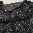 Women's Sequin Glitter Short Sleeve Dress Sexy V Neck Mini Party Club Bodycon Dresses XL