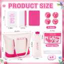 1.2'' American Mahjong Set 160 Mahjong Tiles, Botanical Style, Rose, 1.2 x 0.9 x 0.5 inches