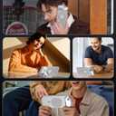 [Upgraded Full Camera Protection] for iPhone Air Case with Camera Cover Stand [Fit for MagSafe][10FT Mil-Grade Protection] Translucent Magnetic Phone Cover for iPhone 17 Air Case, Grey